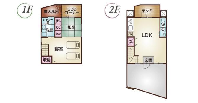白浜ホープヒルズ　N-33号棟 Villa Shirahama Exteriör bild